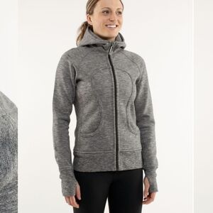Lululemon Scuba Full Zip Hoodie Size 6 FLAWED